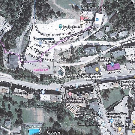La Marmotte, Au Coeur Du Village De Crans, Proche Du Telecabine Cry D'Er Exteriör bild